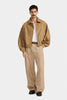 OVERSIZED BOMBERS JACKET SAND