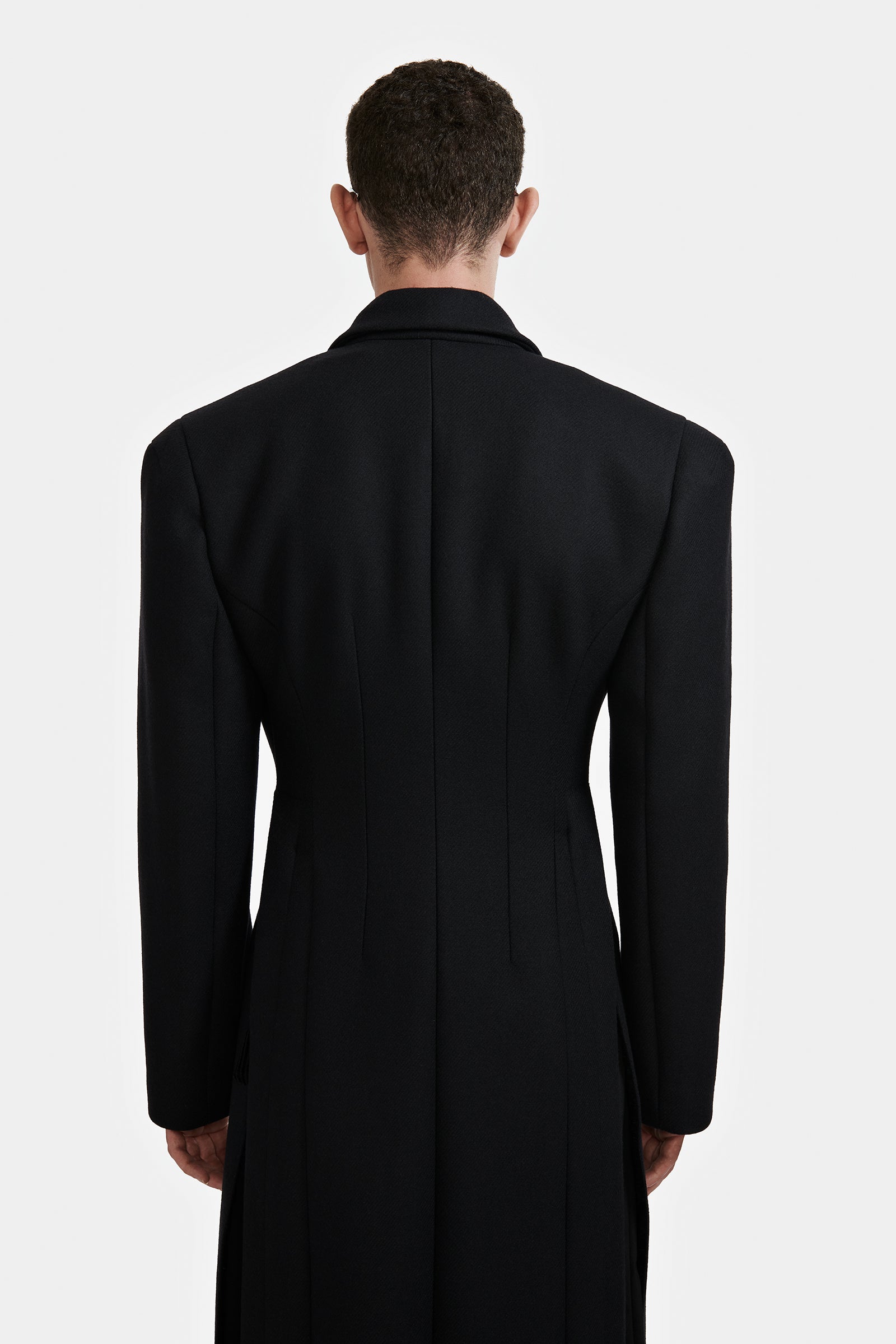 DOUBLE-BREASTED COAT WITH 6 BUTTONS IN WOOL – LGN LOUIS GABRIEL NOUCHI