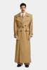 DOUBLE-BREASTED COTTON TRENCH COAT SAND