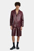 LEATHER BLAZER JACKET