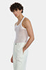 NET STITCH KNITTED TANK TOP