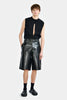 SLEEVELESS SLIT SWEATER