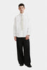CHEMISE COTON BLANC MANCHES RAGLANS