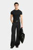 BLACK CORSET T-SHIRT