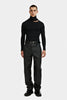TURTLENECK WITH ASYMETRICAL OPENING IN COTTON