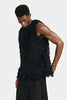 TANK TOP WITH BACK OPENING AND FRINGES