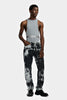TANK TOP BODY WITH LOGO WAISTBAND IN MICRO MODAL