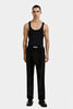 PANTALON DE JOGGING EN VELOURS NOIR