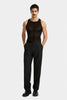 5-POCKET SMOKING PANTS WITH SATIN BANDS