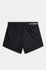 SHORT DE BAIN AVEC OUVERTURE ASYMETRIQUE NOIR