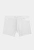 BOXER WITH ASYMMETRICAL OPENING IN COTTON