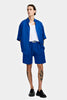LARGE PYJAMA SHORTS IN DROPS JACQUARD