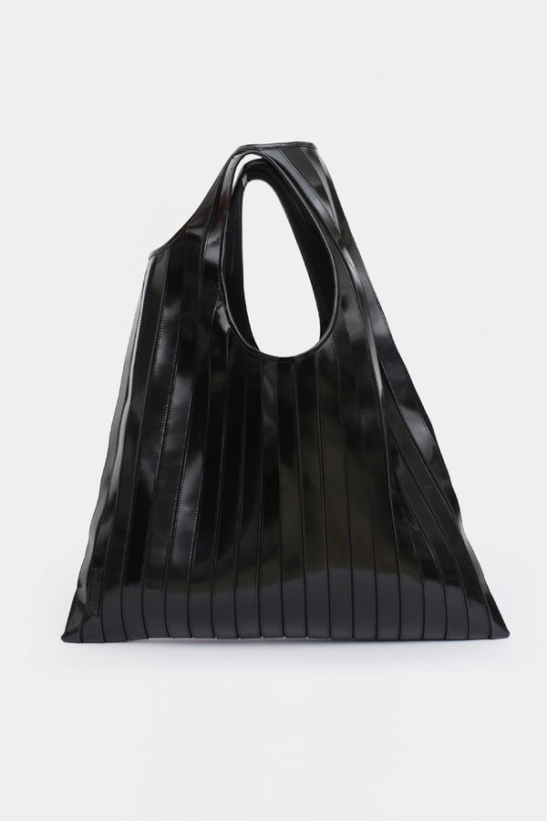 LARGE TOTE CUIR NOIR