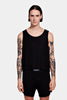 FLOWING TANK TOP IN RIBBED VISCOSE